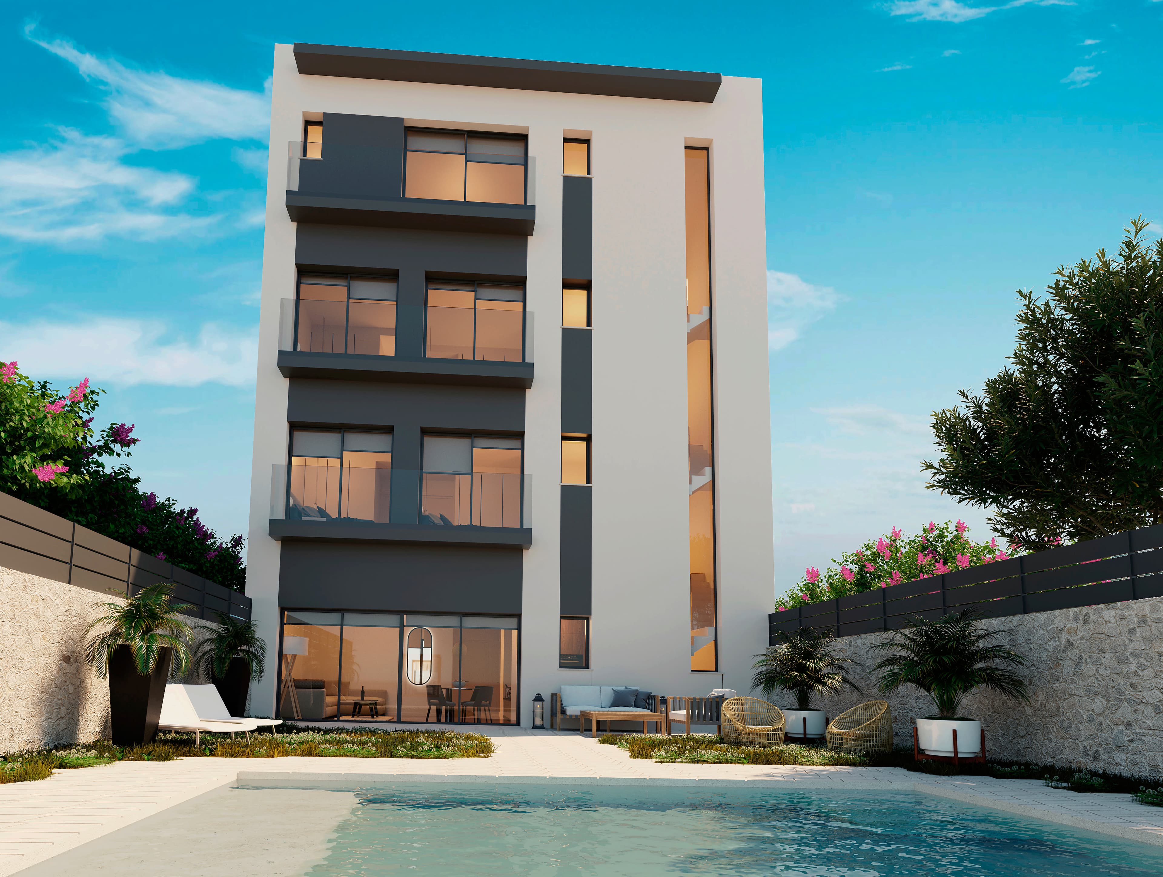 New Construction Apartment House in Palma — Calle Geoleg Guillem Colom, Palma