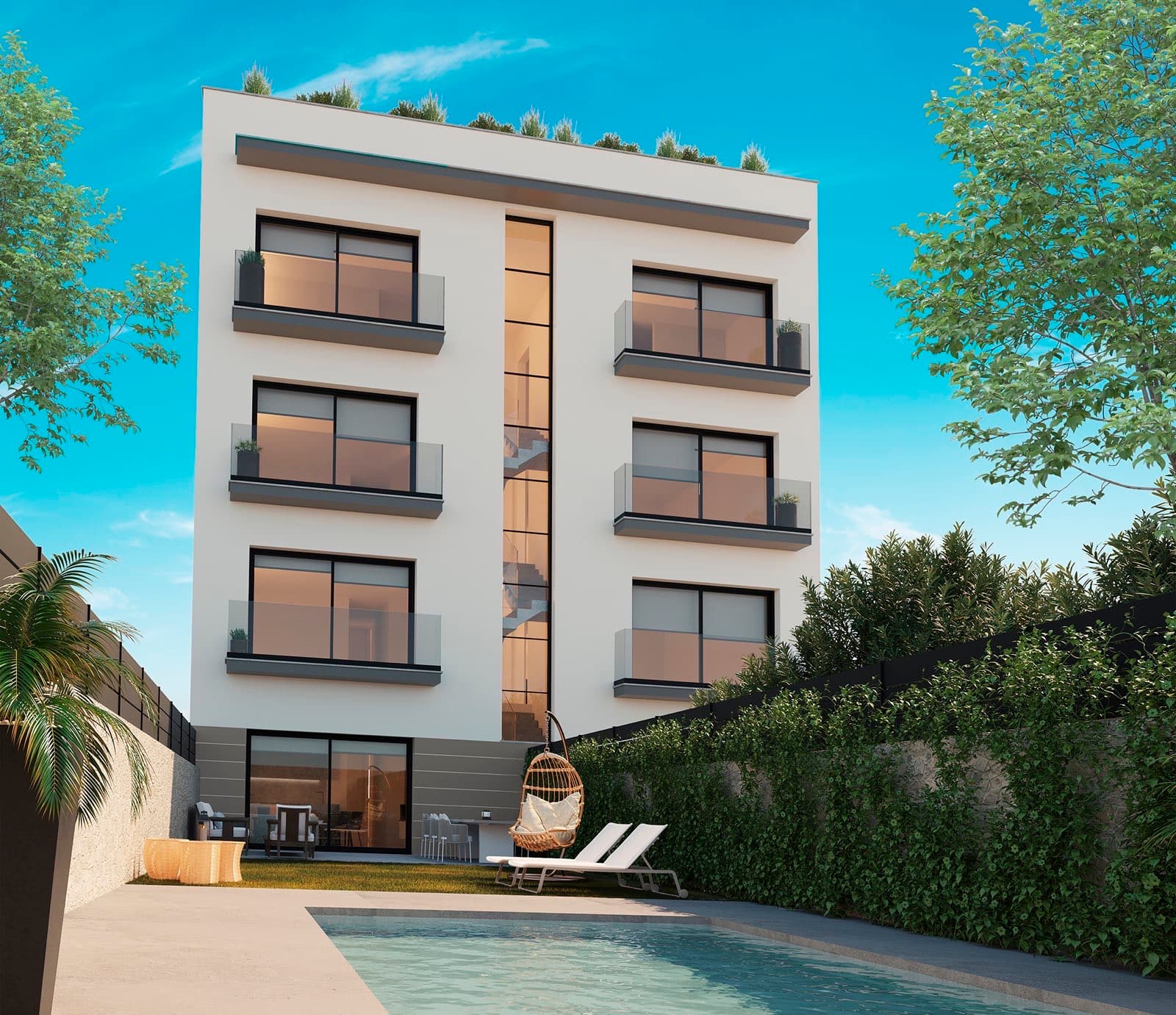 New Construction Apartment House in Palma — C/ de Gumersindo, Palma